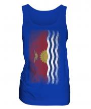 Kiribati Faded Flag Ladies Vest
