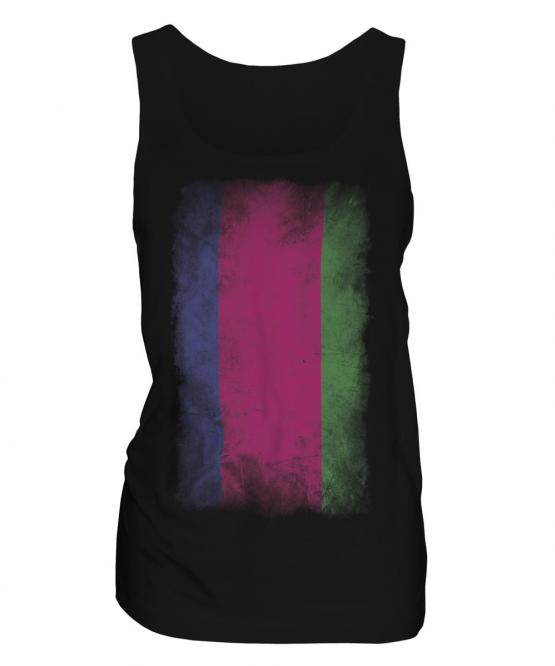 Kuban Peoples Republic Faded Flag Ladies Vest