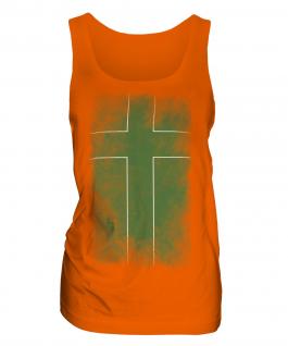 Ladonia Faded Flag Ladies Vest