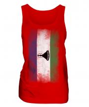 Lesotho Faded Flag Ladies Vest
