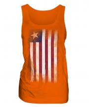 Liberia Faded Flag Ladies Vest