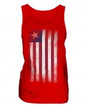 Liberia Faded Flag Ladies Vest