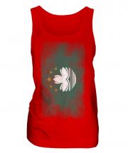 Macau Faded Flag Ladies Vest