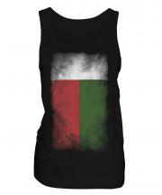 Madagascar Faded Flag Ladies Vest