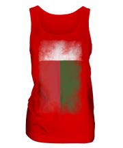 Madagascar Faded Flag Ladies Vest