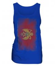 Montenegro Faded Flag Ladies Vest