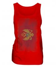 Montenegro Faded Flag Ladies Vest