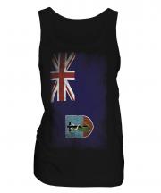 Montserrat Faded Flag Ladies Vest