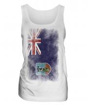 Montserrat Faded Flag Ladies Vest