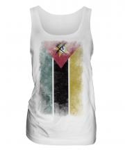 Mozambique Faded Flag Ladies Vest