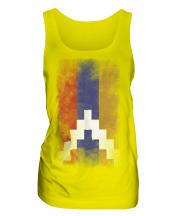 Nagorno-Karabakh Republic Faded Flag Ladies Vest