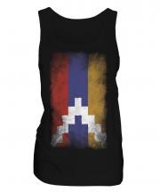 Nagorno-Karabakh Republic Faded Flag Ladies Vest
