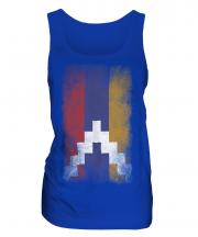 Nagorno-Karabakh Republic Faded Flag Ladies Vest