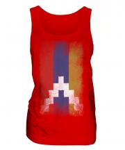 Nagorno-Karabakh Republic Faded Flag Ladies Vest
