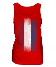 Netherlands Faded Flag Ladies Vest