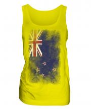 New Zealand Faded Flag Ladies Vest