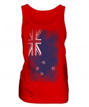New Zealand Faded Flag Ladies Vest