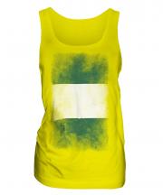 Nigeria Faded Flag Ladies Vest