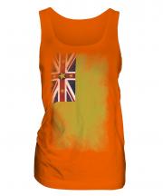 Niue Faded Flag Ladies Vest