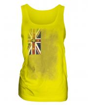 Niue Faded Flag Ladies Vest