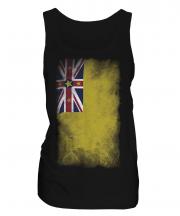 Niue Faded Flag Ladies Vest