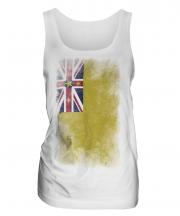 Niue Faded Flag Ladies Vest