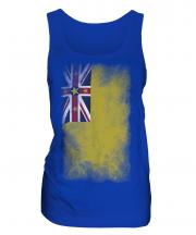 Niue Faded Flag Ladies Vest