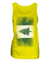 Norfolk Island Faded Flag Ladies Vest