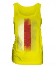 North Ossetia Faded Flag Ladies Vest