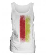 North Ossetia Faded Flag Ladies Vest