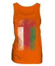 Oman Faded Flag Ladies Vest