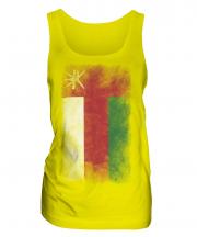 Oman Faded Flag Ladies Vest