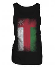 Oman Faded Flag Ladies Vest