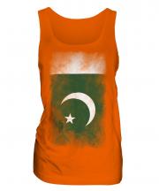 Pakistan Faded Flag Ladies Vest