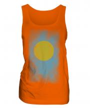 Palau Faded Flag Ladies Vest