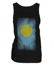 Palau Faded Flag Ladies Vest