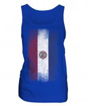 Paraguay Faded Flag Ladies Vest