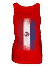 Paraguay Faded Flag Ladies Vest