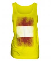 Peru Faded Flag Ladies Vest