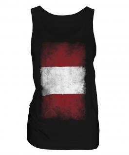 Peru Faded Flag Ladies Vest