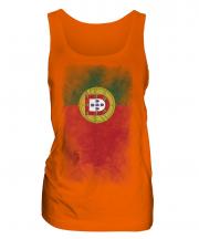 Portugal Faded Flag Ladies Vest