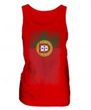 Portugal Faded Flag Ladies Vest
