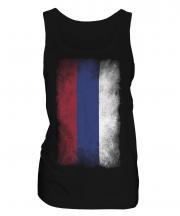 Republika Srpska Faded Flag Ladies Vest