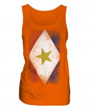 Saba Faded Flag Ladies Vest