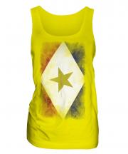 Saba Faded Flag Ladies Vest
