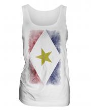 Saba Faded Flag Ladies Vest