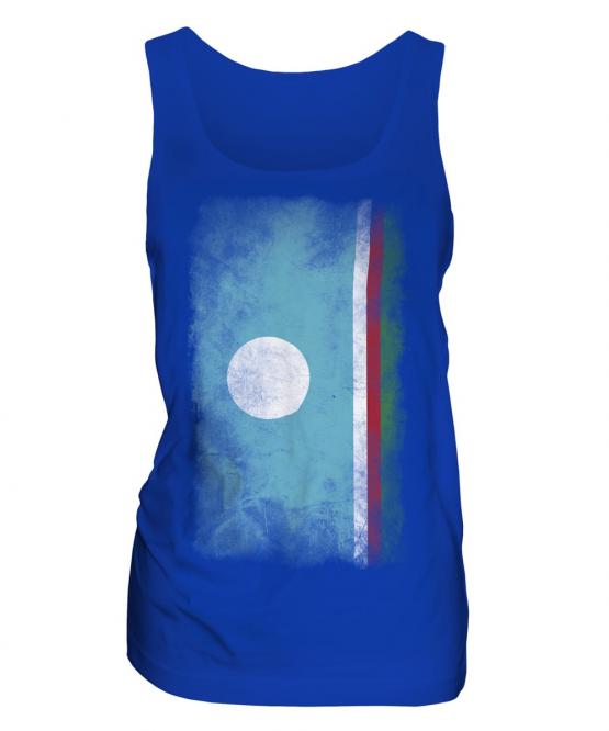 Sakha Republic Faded Flag Ladies Vest