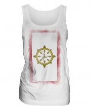 Sikkim Faded Flag Ladies Vest