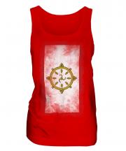 Sikkim Faded Flag Ladies Vest