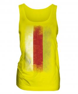 South Ossetia Faded Flag Ladies Vest